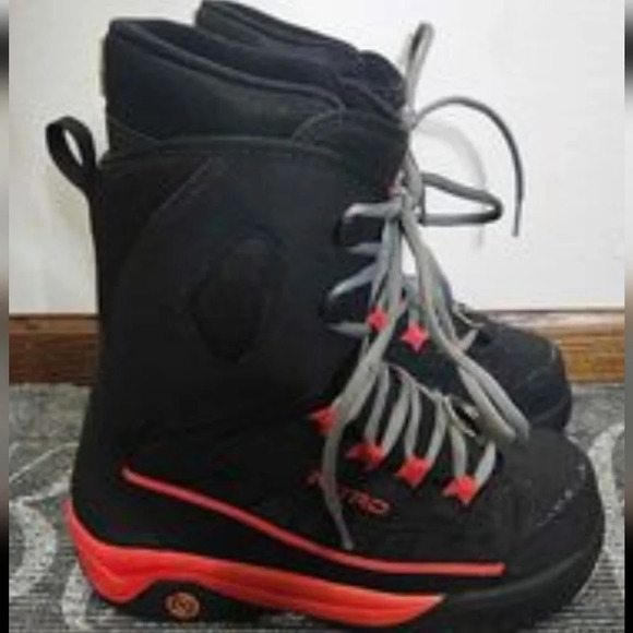 Mens Nitro snowboard boots sz 8 - Picture 5 of 6